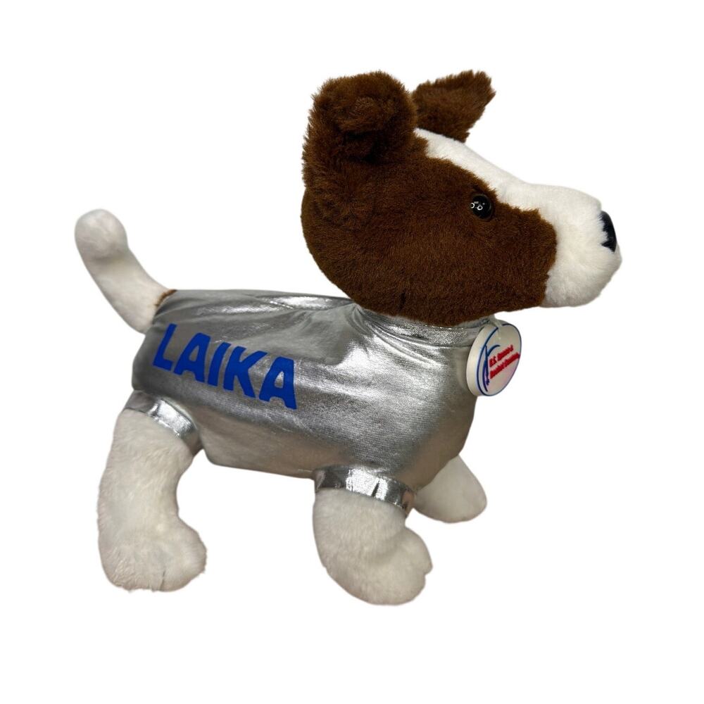 The Petting Zoo Laika Space Dog Plush